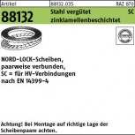 NORD-LOCK Scheibe SC für HV-Verbindungen nach EN 14399-4 - Stahl vergütet zinklamellenbeschichtet
