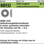 NORD-Lock Keilsicherungsfederscheiben X-series NL-X - Stahl zinklamellenbeschichtet