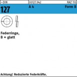 DIN 127 Federring Form B - Edelstahl A4