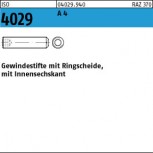 ISO 4029 Gewindestift mit Ringschneide u. Innensechskant - Edelstahl A4