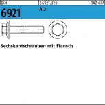 DIN 6921 Sechskantschrauben mit Flansch - Edelstahl A2