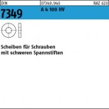 DIN 7349 U-Scheiben für Schrauben mit schweren Spannstiften / 100HV Edelstahl A4