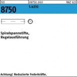 ISO 8750 Spiralspannstift  - Edelstahl A1  1.4310