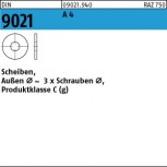 DIN 9021 A4   U-Scheibe 3,2 Produktklasse C