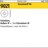 DIN 9021 Unterlegscheibe  -  Kunststoff Polyamid