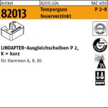 LINDAPTER U-Scheibe P2 kurz für Typ A+B  verzinkt + feuerverzinkt