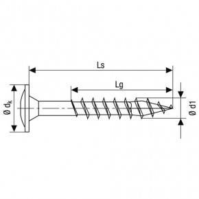 SPAX Tellerkopf   T-40  4CUT -VG-  A2   8,0 x 80/70