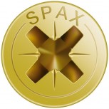 SPAX Senkkopf Pozi Teilgewinde gelb verzinkt