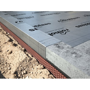 rothoblaas BARRIER ALU NET ADHESIVE 300 - selbstklebende reflektierende Dampfsperre Sd >1500 m