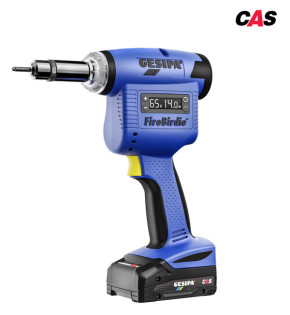 GESIPA FireBirdie mit 1 Li-Ion Akku 18V - 2,0 Ah in L-Boxx