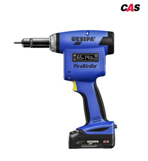 GESIPA FireBirdie mit 1 Li-Ion Akku 18V - 2,0 Ah in L-Boxx