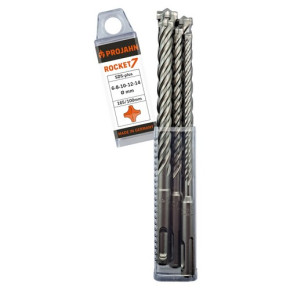 ROCKET 7 SDS-plus Set 5-tlg. Ø 6-8-10-12-14x165 mm