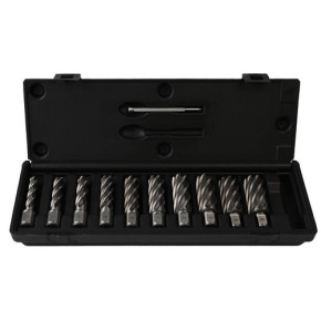 WELDON Kernbohrer-Set HSS-Co 5% 11-tlg. 