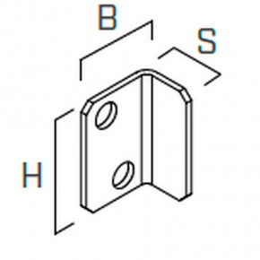 rothoblaas LOCK STOP Seitenblock f. Verriegelung 19x27,5x13