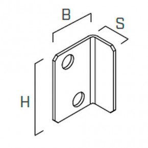 rothoblaas LOCK STOP Seitenblock f. Verriegelung 26,5x38x15