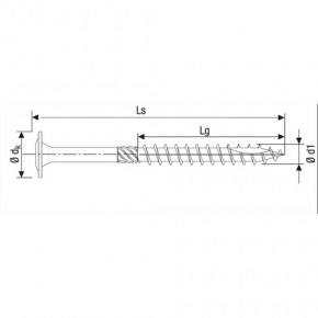 ABC-Mehrzweckschraube SPEEDpoint -TK- T-30 TG vz 6x160/75