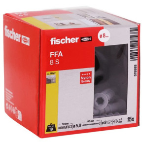 Fischer Porenbetondübel FFA 8 S - mit Schraube