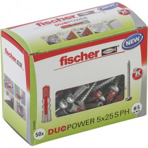 Fischer DUOPOWER - inklusive Schraube